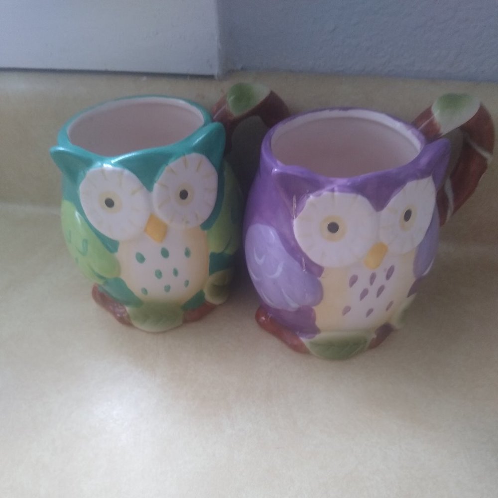 Owel coffee mugs